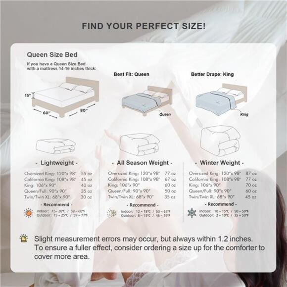 Premium Feathers Down Duvet Insert Comforter Queen Size All Season - Picture 5 of 7